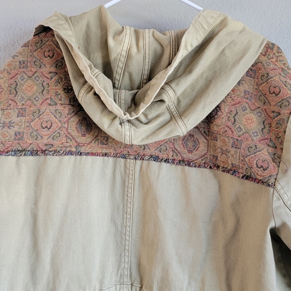 Free People 1970 Patch Studded Boho Jacket - Picture 8 of 11